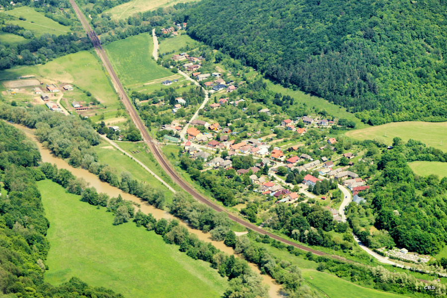 Letecký záber